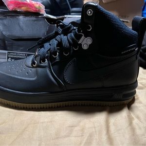 Lunar Force 1 Sneakerboot GS. Worn once? Basically brand new.